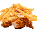 5 Chicken Tenders & Large Fries   